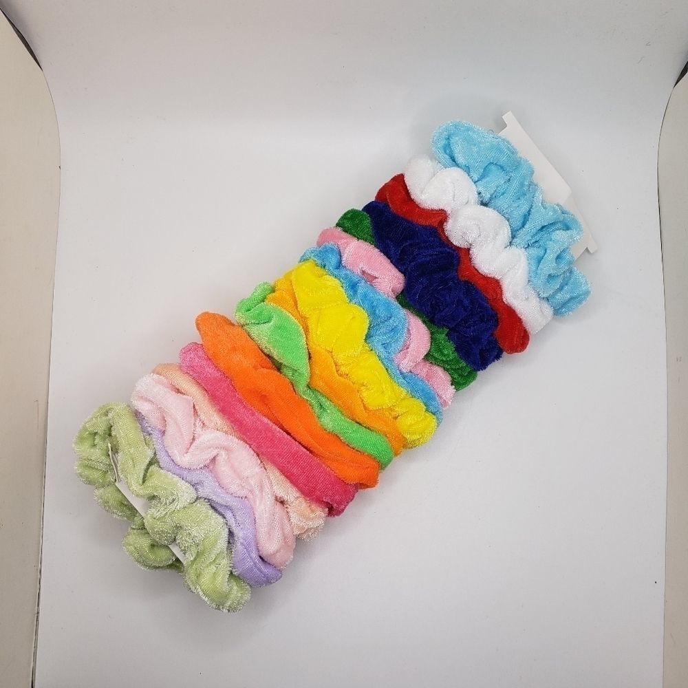 𝅺multicolor scrunchie bundle